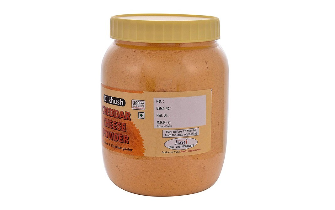 Dilkhush Cheddar Cheese Powder    Plastic Jar  100 grams